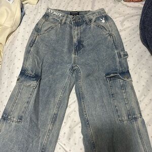 Playboy jeans size 23 barley worn vintage wash